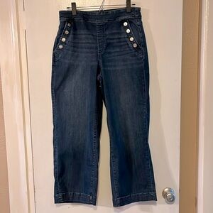 Chico’s wide leg ankle jeans